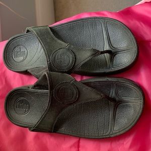 Black Fitflop Sandals. Size 7